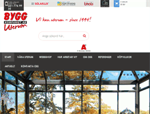 Tablet Screenshot of byggkompanietgbg.se